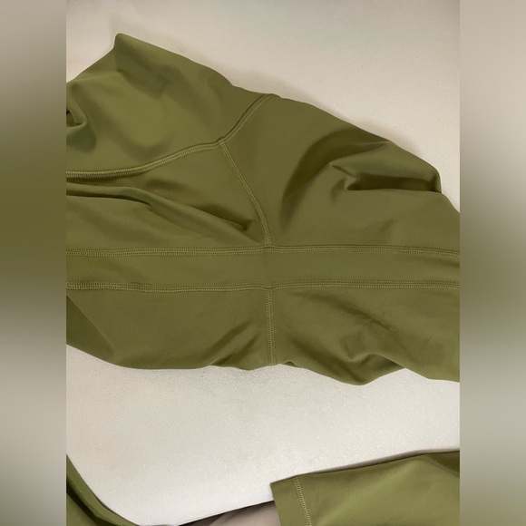 Lululemon Align High Rise 28” Leggings Bronze Green Size 4 - Picture 8 of 10